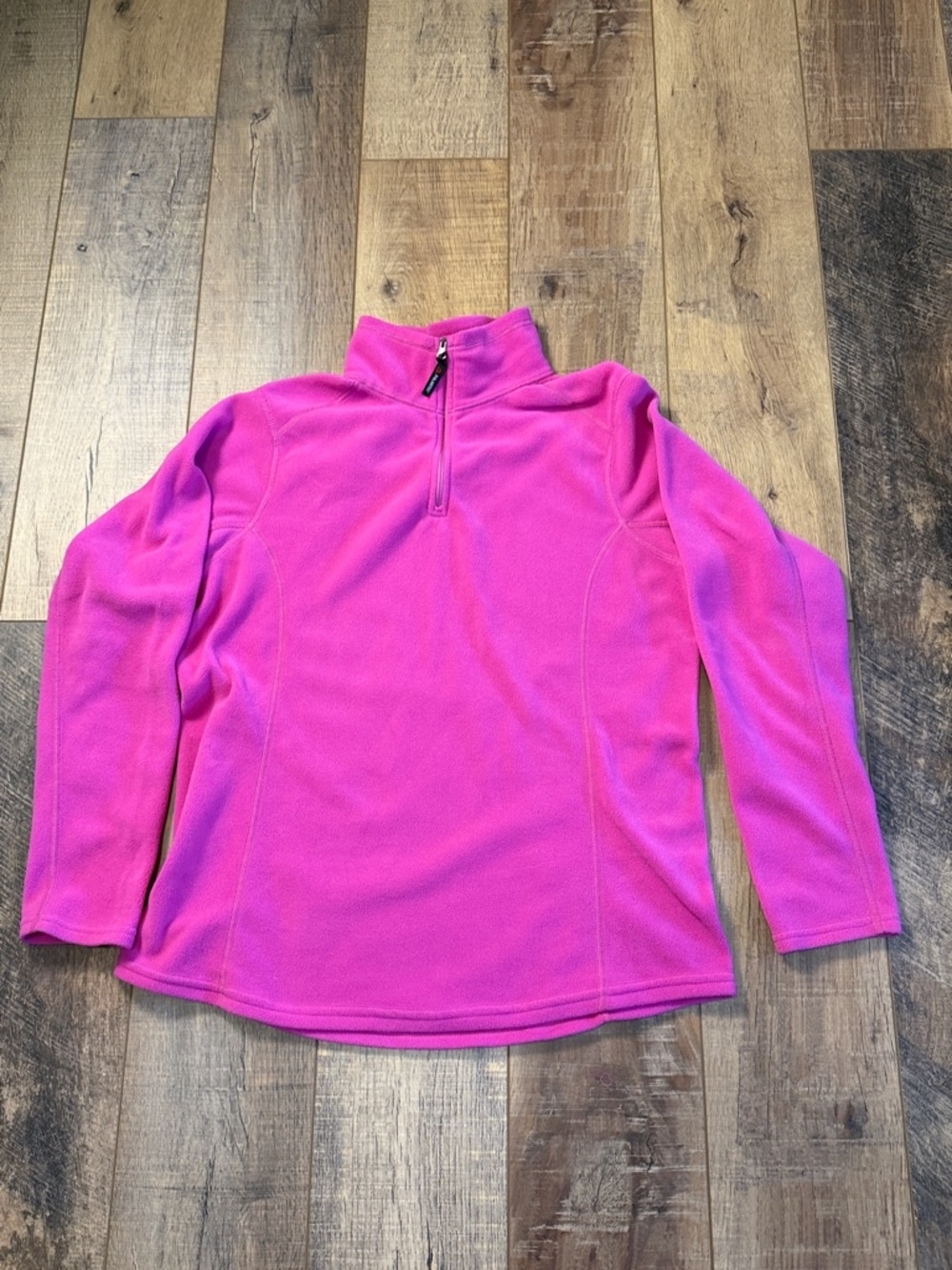 Kirkland Signature Pink Polartec Fleece 1/4 Zip Pullover Size Large